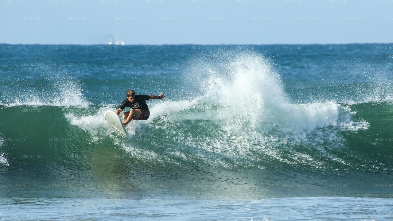 Surfing from Hikkaduwa