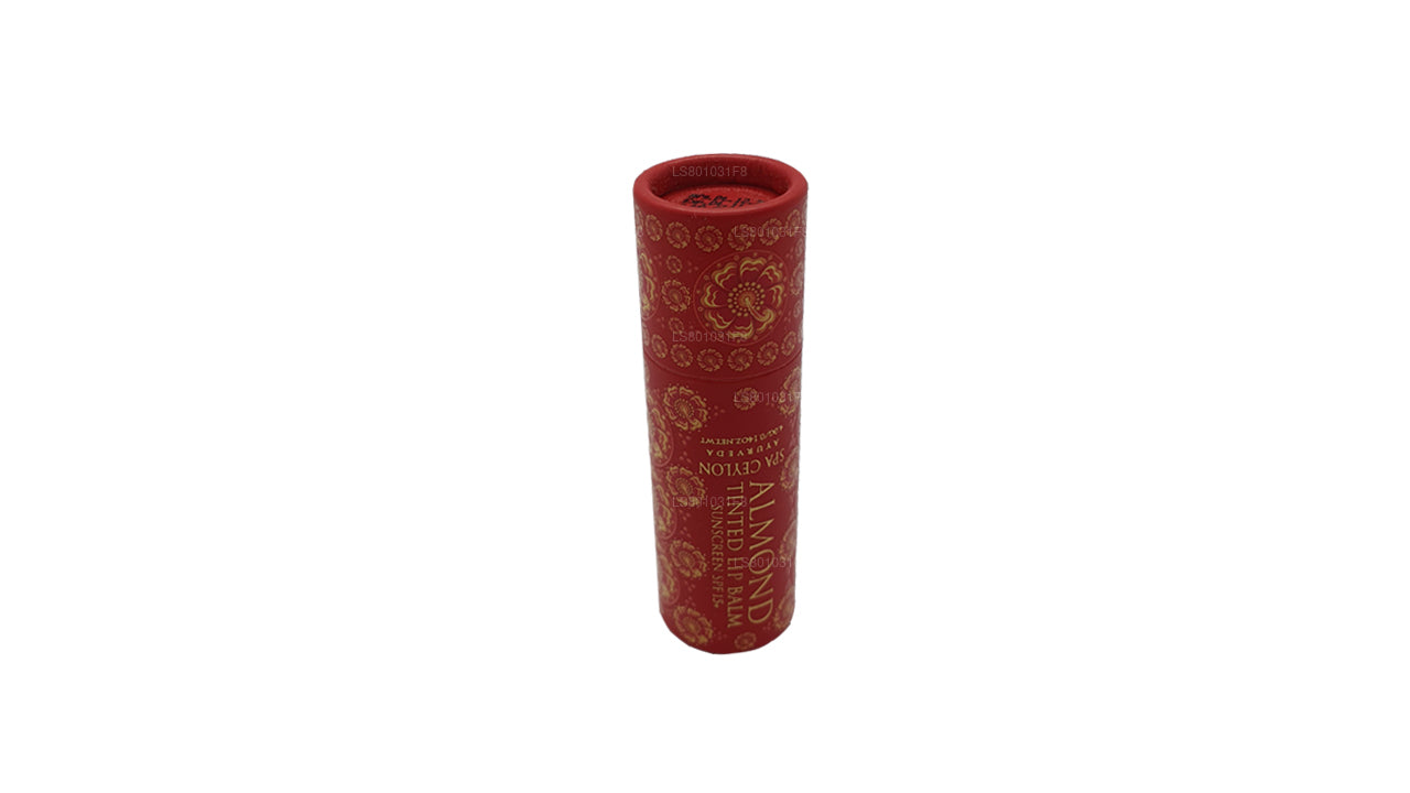 Spa Ceylon Almond Tinted Lip Balm - Hibiscus SPF 15+