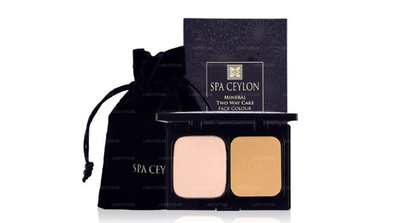 Spa Ceylon Mineral Two Way Cake Face Colour Compact 04 - Cane Sugar