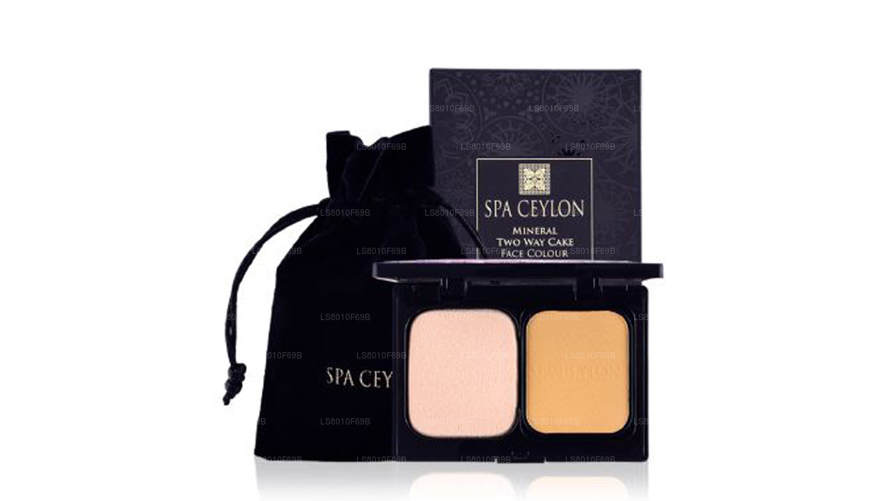 Spa Ceylon Mineral Two Way Cake Face Colour Compact 03 - Rosted Saffron