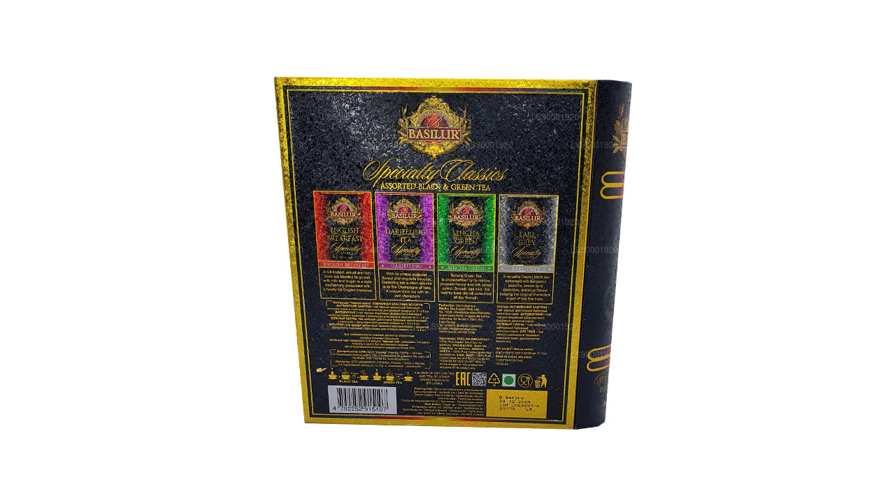 Basilur Tea Book “特色经典锡罐” (60g) Caddy