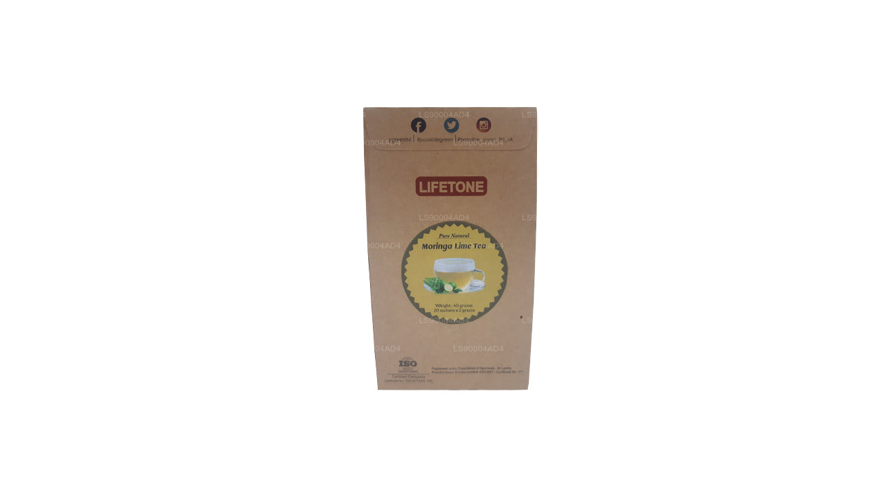 Lifetone Moringa Lime Tea (40g)