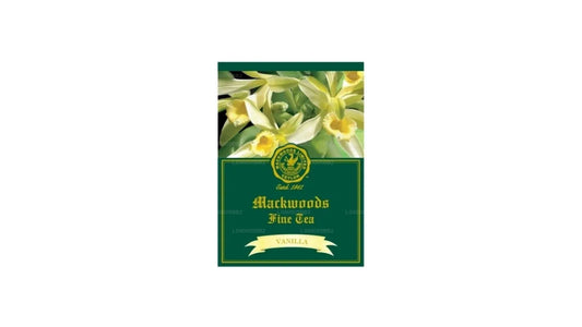 Mackwoods Vanilla Flavoured 25 Enveloped Tea Bags (50g)
