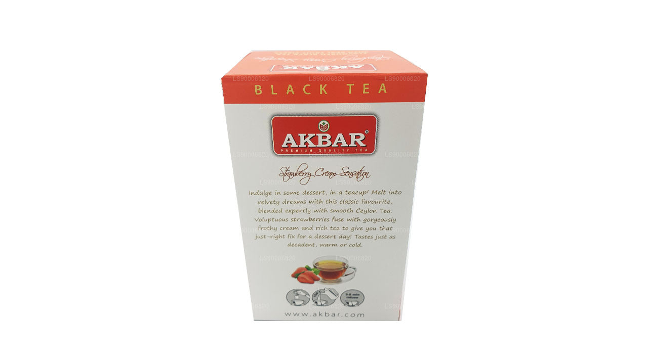 Akbar 草莓奶油 Sensation (40g) 20 个茶包