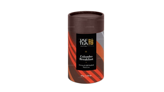 Jaf Tea Colombo Breakfast - Strong and Full Bodied Black Tea Caddy (50g)
