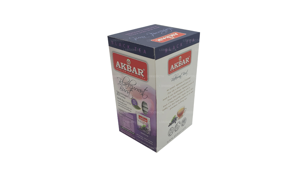 Akbar Blackcurrant Burst (40g) 20 个铝箔茶包