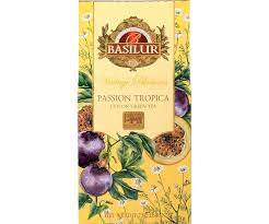 BASILUR –FMCG – VINTAGE BLOSSOMS - PACKET - FLGT - LT - PASSION TROPICA (75g)