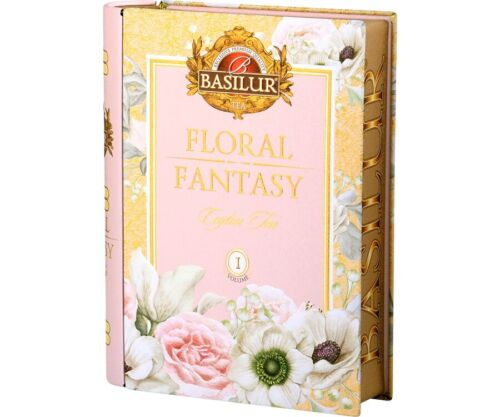 BASILUR - GIFT - FLORAL FANTASY - TIN - ULGT - LT - VOLUME I (100g)