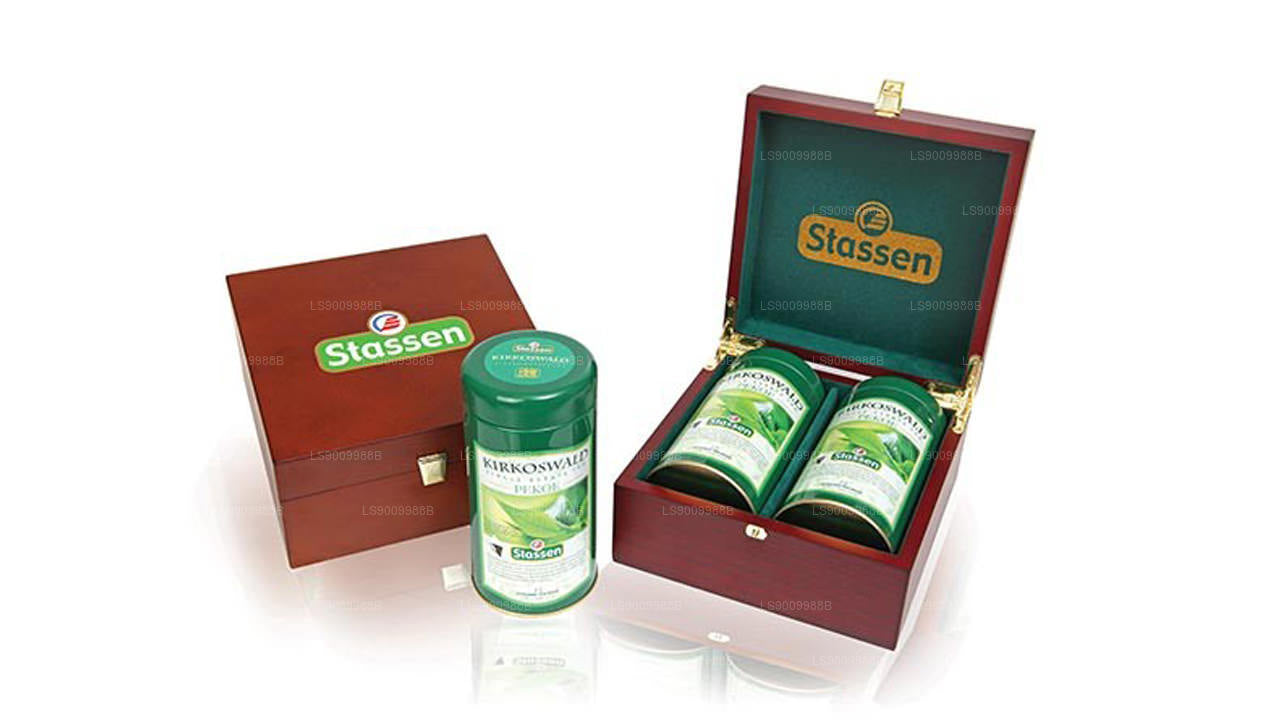 Exclusive Stassen Kirkoswald 2 TINs Wooden Box