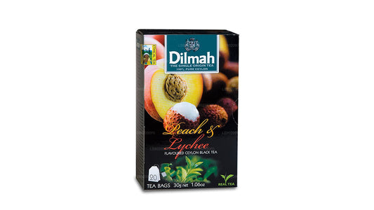 Dilmah 桃子和荔枝味茶 (30g) 20 个茶包