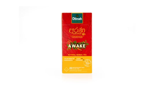 Dilmah Arana Awake 天然草本绿茶（20 个无标签茶包）
