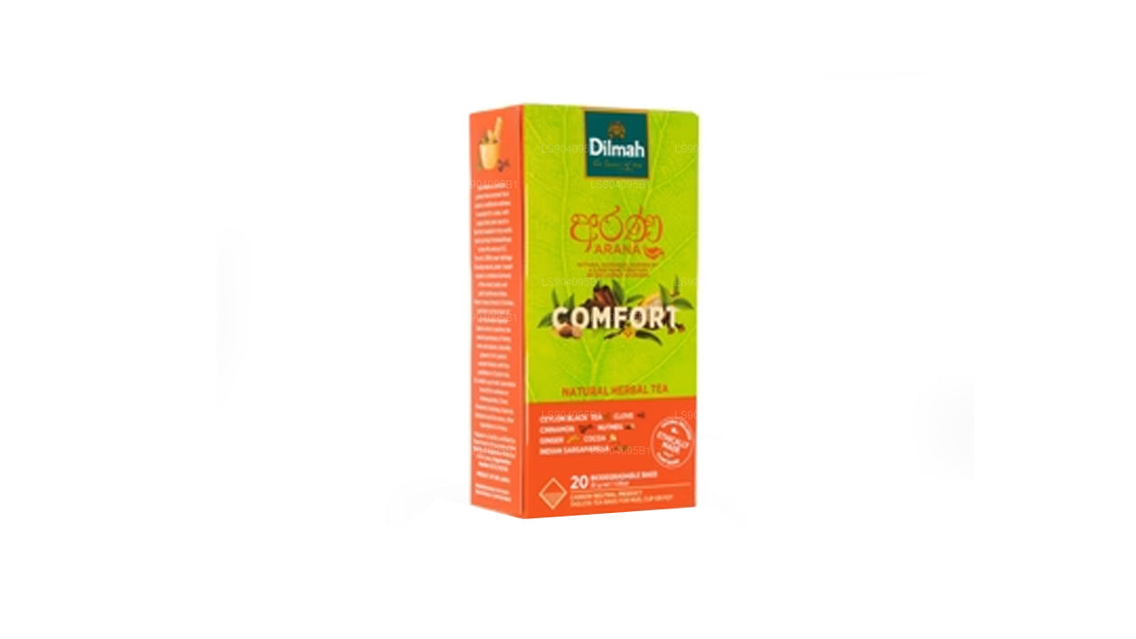 Dilmah Arana Comfort 天然草本红茶（20 个无标签茶包）