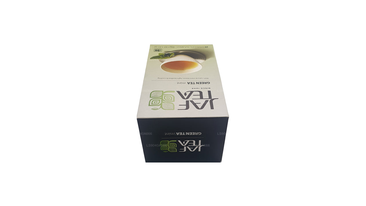 Jaf Tea Pure Green Collection 绿茶薄荷铝箔信封茶包 (40g)