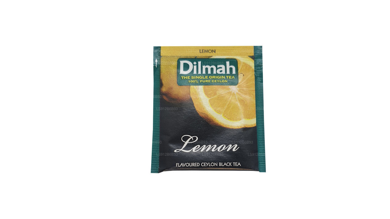 Dilmah Lemon Flavored Ceylon Black Tea (20g) 5 Tea Bags