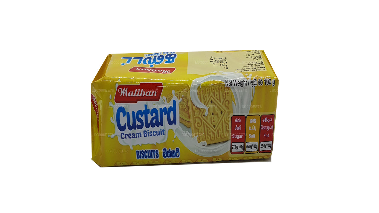 Maliban Custard Cream 三明治饼干 (100g)