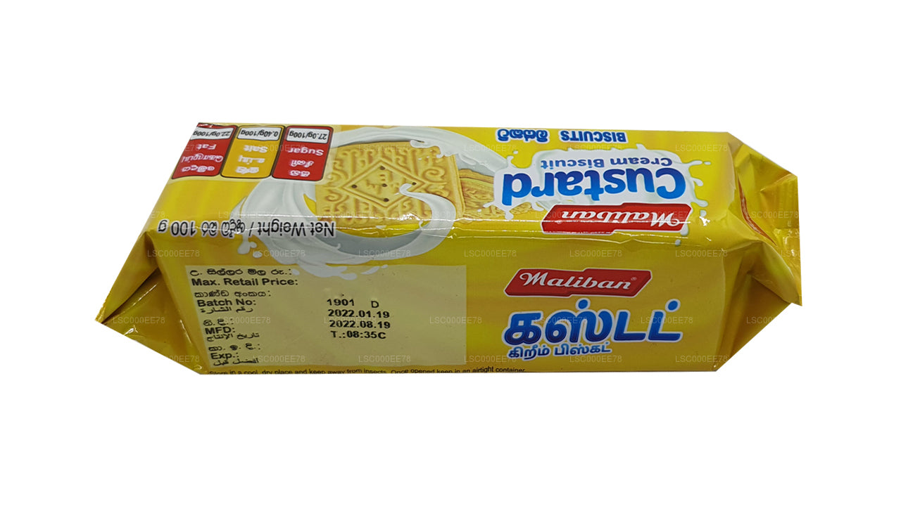 Maliban Custard Cream 三明治饼干 (100g)