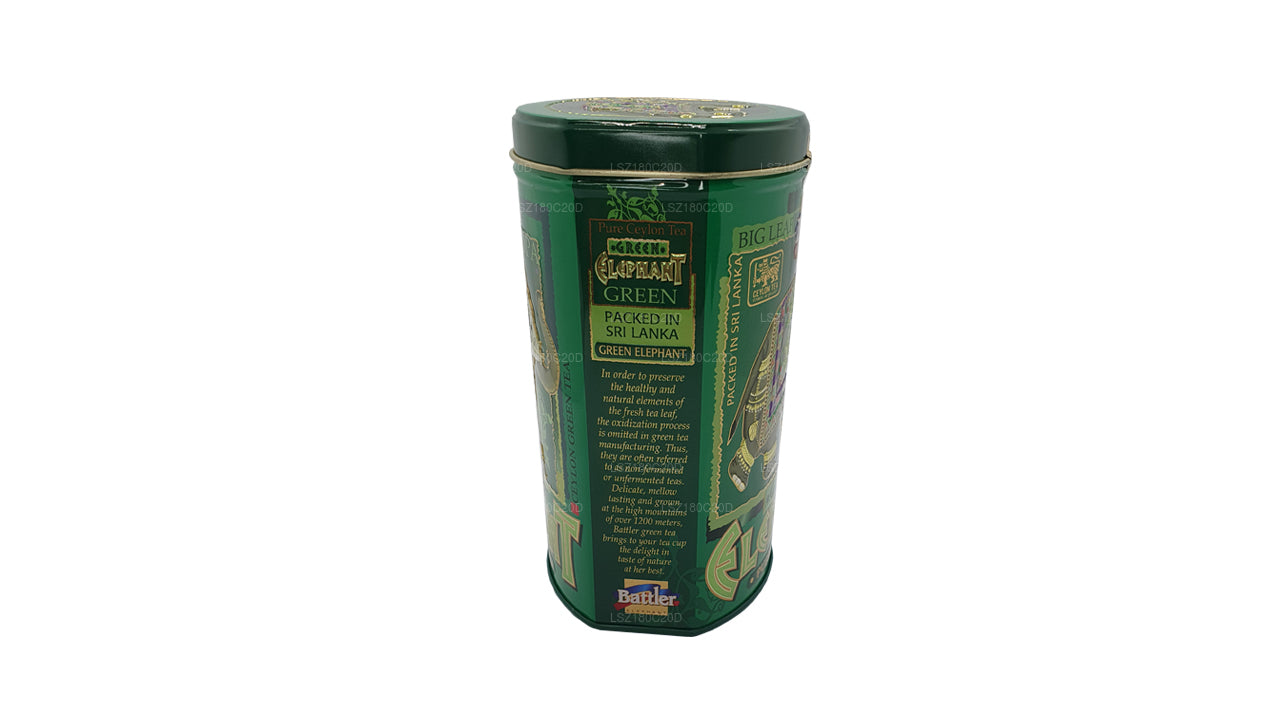 Battler Green Elephant OPA Tin Caddy (100g)